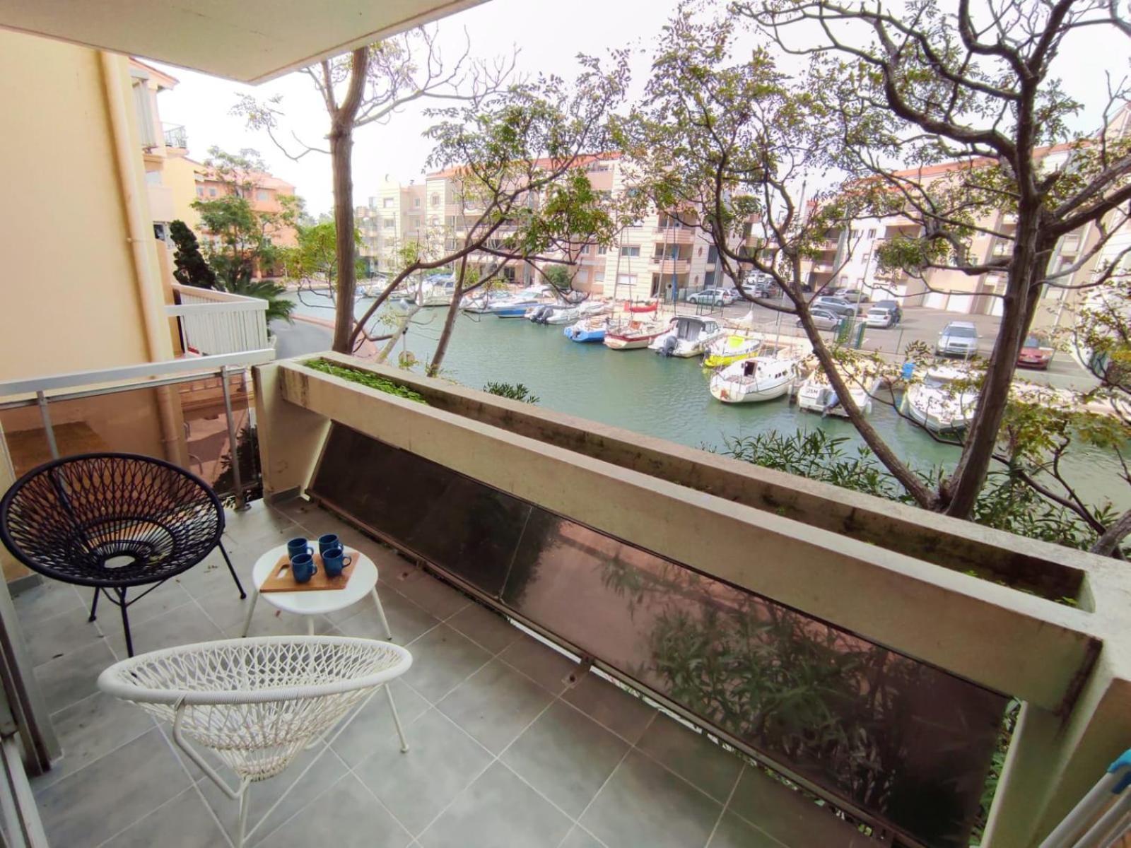 Apartamento Superbe T2 au calme avec balcon sur la marina - 10 Canet-en-Roussillon Habitación foto
