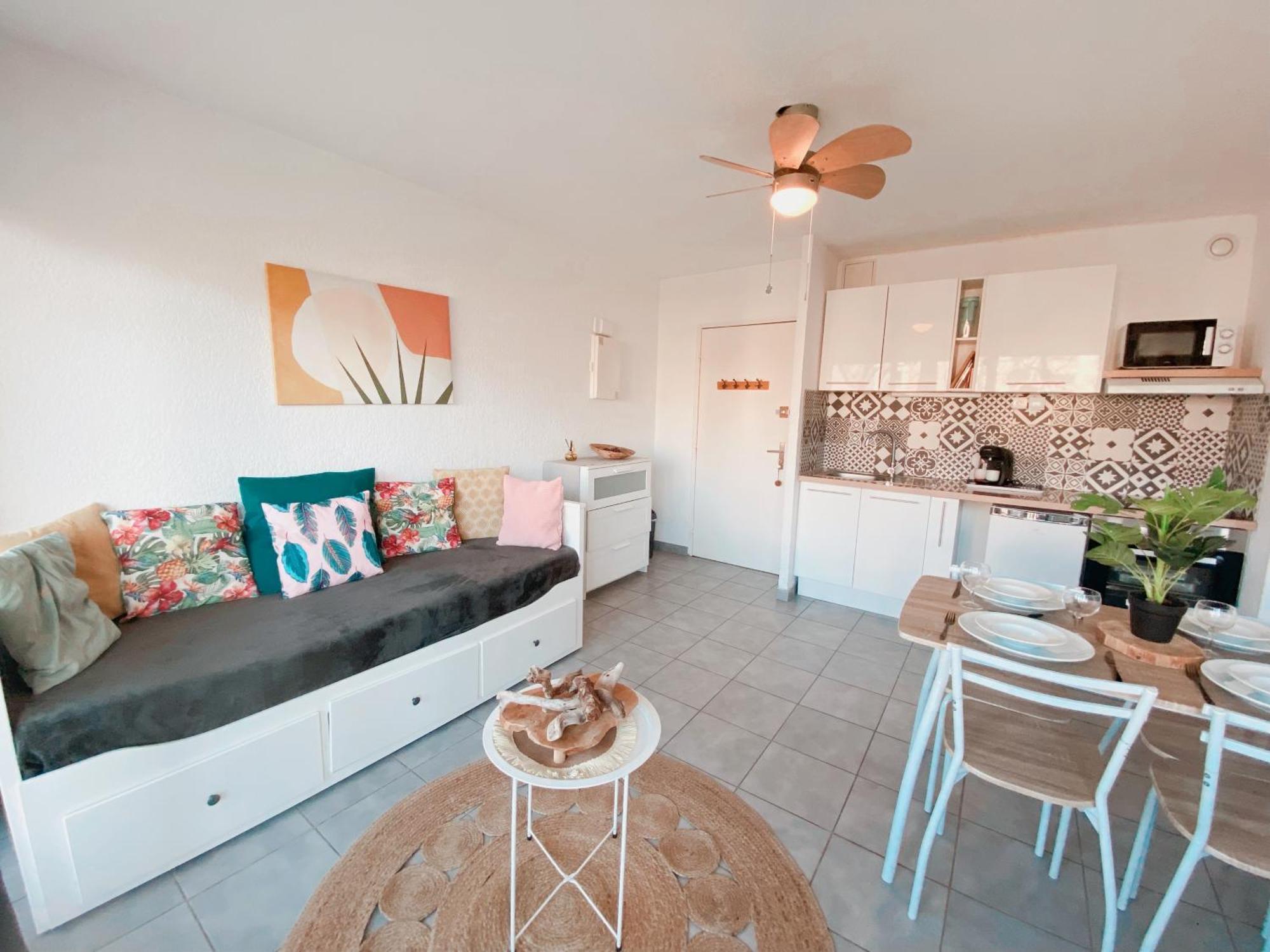 Apartamento Superbe T2 au calme avec balcon sur la marina - 10 Canet-en-Roussillon Exterior foto
